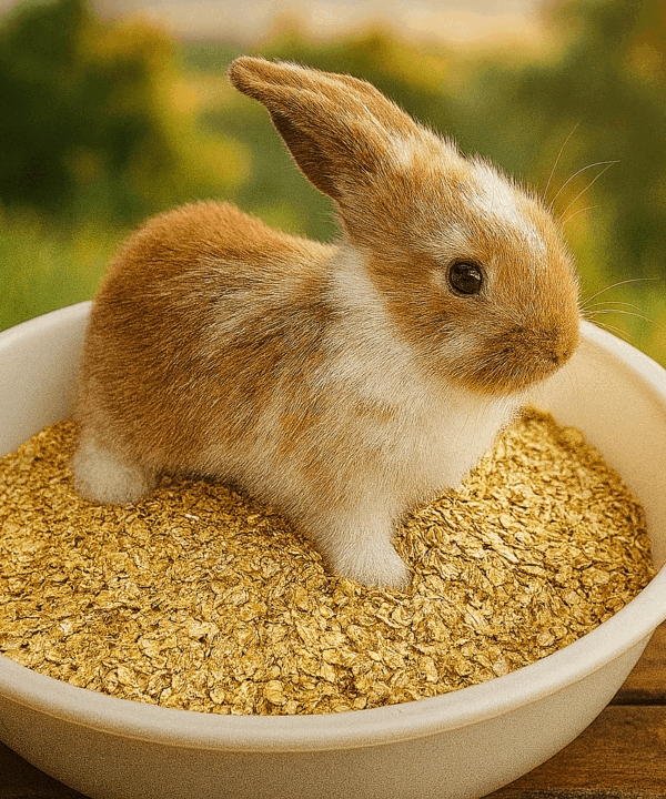 1kg vakumlu paketlenmiş doğal arpa – kemirgen yemi