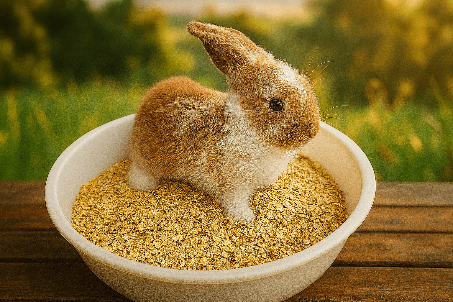 1kg vakumlu paketlenmiş doğal arpa – kemirgen yemi
